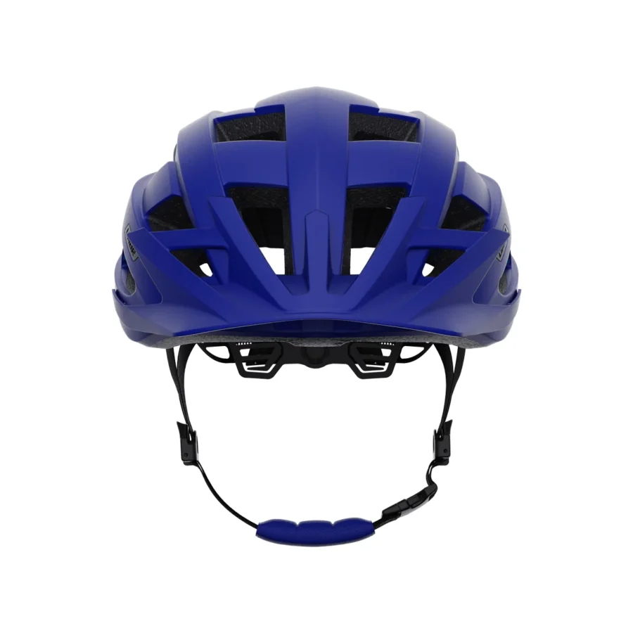 casco limar alben blu opaco vista retro