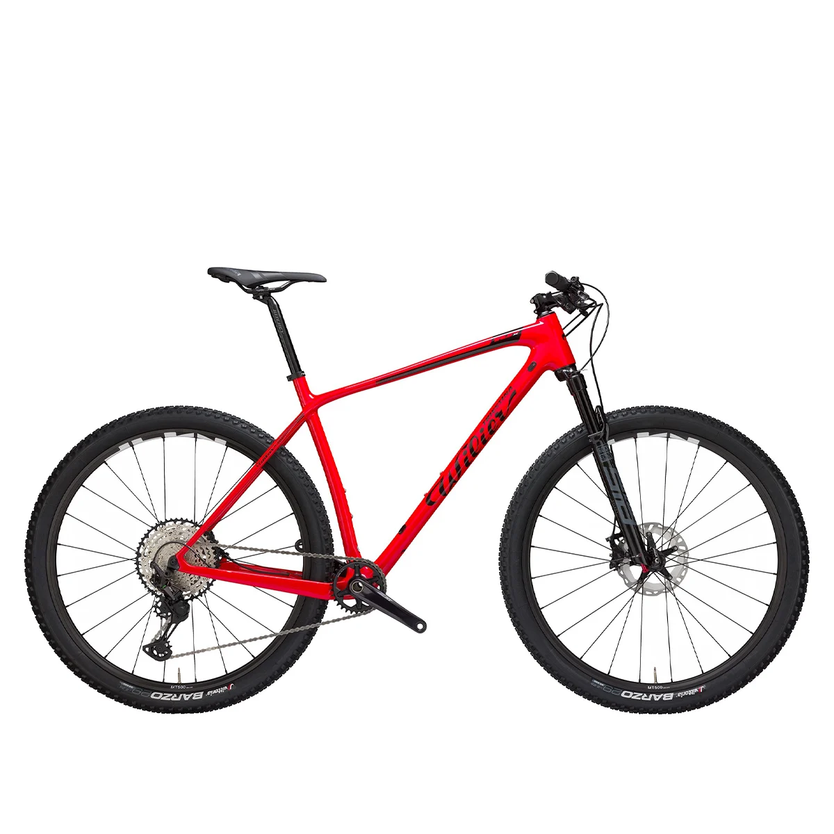 mtb carbonio wilier 101x shimano xt reba 1x12 rossa
